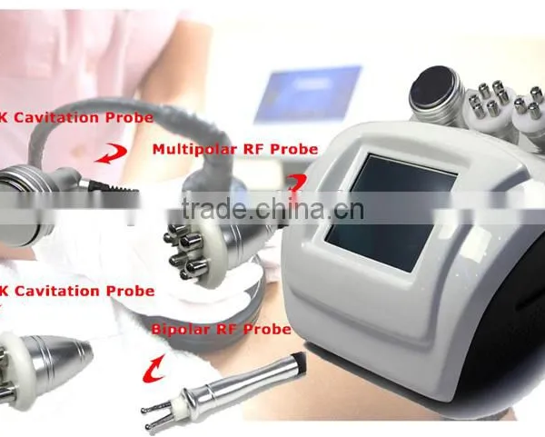 Body Shaping Free Shipping Home Use Cavitation Slimming Machine Ultrasound Therapy Tripolar Slimming Machine For Home Use RF Cavitation Ultrasonic Machine Rf Cavitation 5 In 1 Slimming Machine photo-2