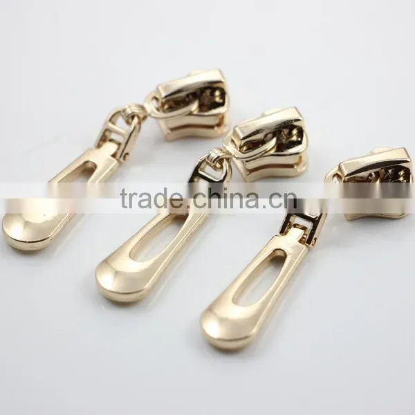 8#Technical Fashion Bellhang Plastic Zipper Slider photo-4