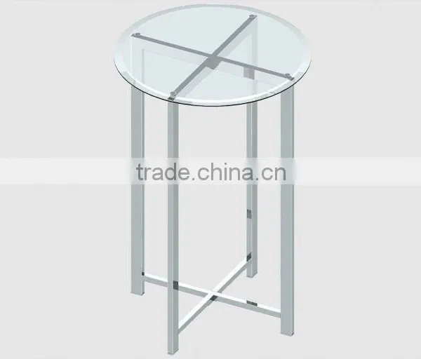 Glass display table stands/ Promotion display tables/ Store fixture promotion table