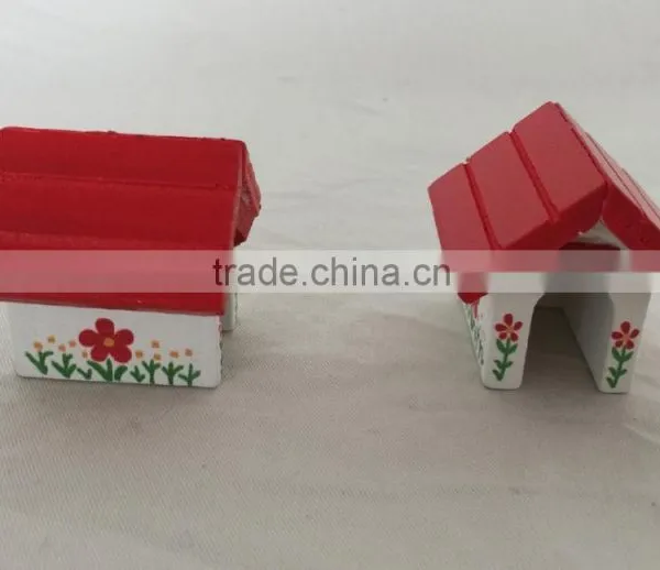 Novelty Wooden Crafts Simple Small House for Kids