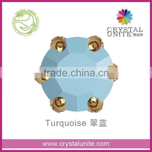 U1038CS Original China Crystal Unite Lead Free Chaton in Crown Setting, Sew on Stone photo-5