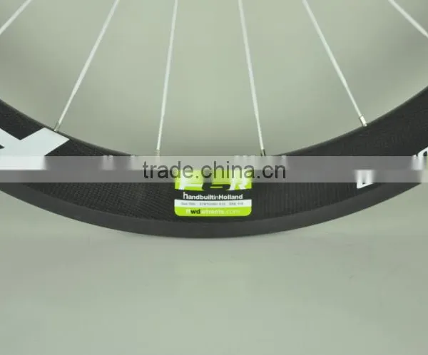 50mm FFWD Carbon Fiber Usd Aluminum Alloy Road Bicycle Wheels for Sale,700c White Carbon Road Bike Wheels for 4x4 photo-3
