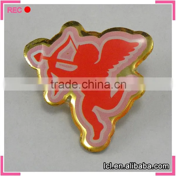 Wholesale Custom Lapel Pins, Letter"I LOVE YOU" Heart Shaped Lapel Pins photo-2