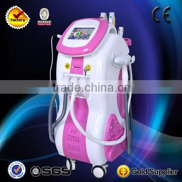 5 in 1 Skin Rejuvenation and Wrinkle Removal E-light Ipl rf nd Yag Laser Multifunction Machine With CE ISO13485 SFDA photo-4