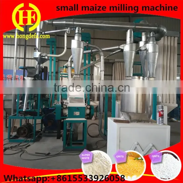 Hongdefa New Type Popular 5 10 TPD Small Maize Milling Machine photo-2
