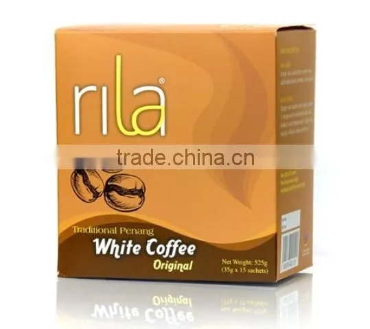 Premium Penang White Coffee Instant 4 in 1 Beverage Coffee Supplier Malaysia Whit Coffee
