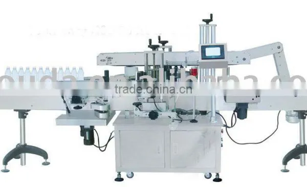 Front and back labelling machine