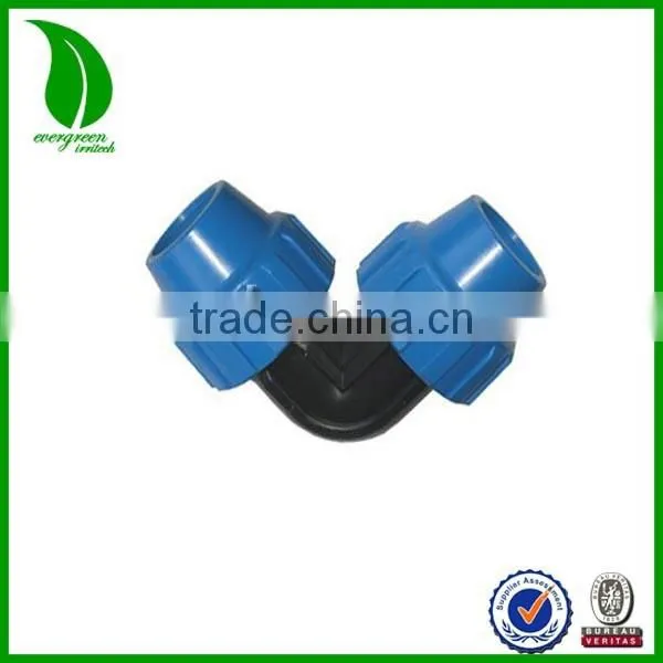 PN10-16 PP PE COMPRESSION FITTING EQUAL ELBOW