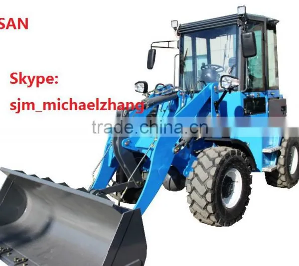 China Small Agricultural Heavy Machine 1000kg Rated Loader Hot Sale