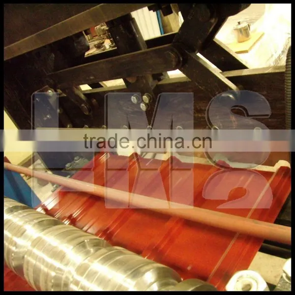 LMS Automatic Double Rib Trapezoidal Metal Sheet Roofing Making Machine photo-5