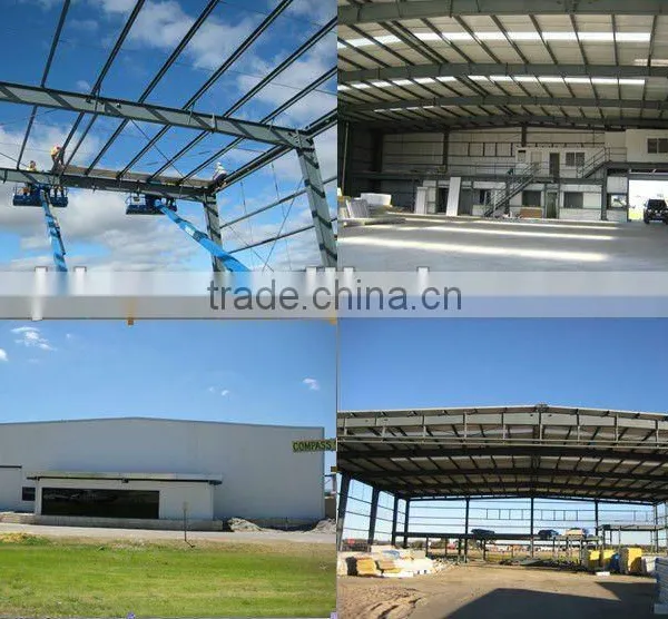 modern steel aircraft hangar