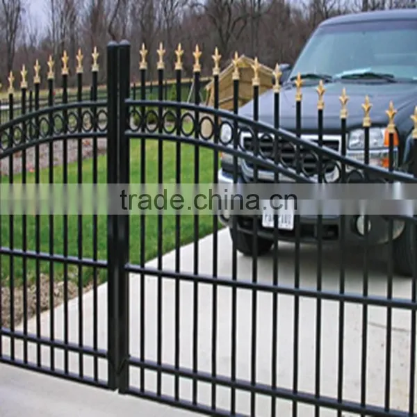 Aluminum/ Wrought Iron/galvanized Powder Coated Steel/Iron Arched Gates photo-5