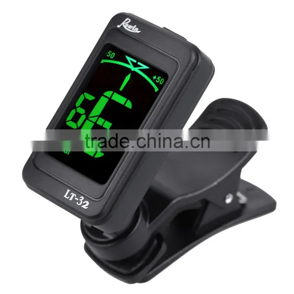 Rowin LT-32 Clip-on Guitar Tuner for Beginner Professional Digital Tuner for Acoustic Electric Bass Chromatic Violin Ukulele photo-2