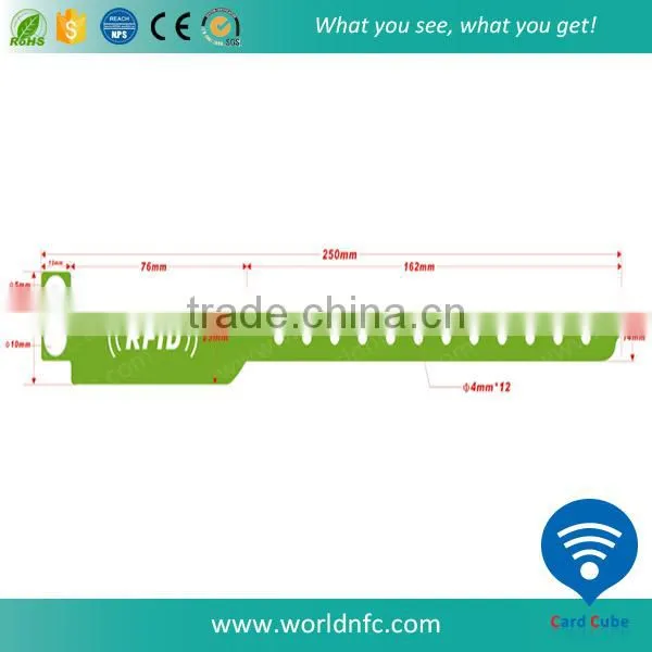 Easy to Use 13.56MHz RFID Paper Wristband for Identification in Hospital photo-2