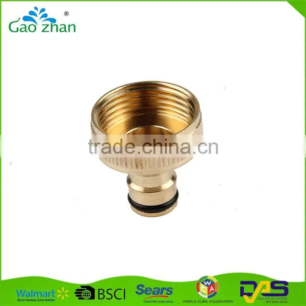 3/4"brass Garden Hose Pipe Female Adaper R/brass Pipe Fitting Quick Connector photo-3