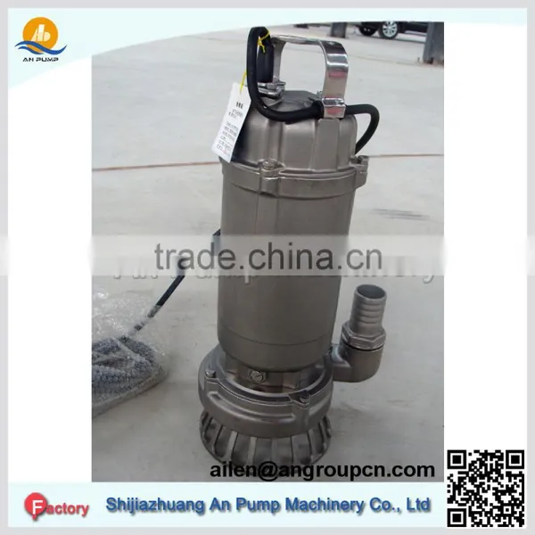 Vertical Waste Water Acier Inoxydable Pompe Submersible 380V photo-3