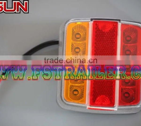 Yellow and Red LED Light and Reflector 12V for Sale photo-3
