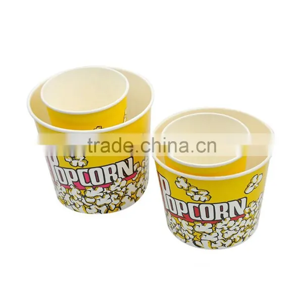 Cheap Eco Food Grade Transparent Plastic Popcorn Bucket With Lid photo-6