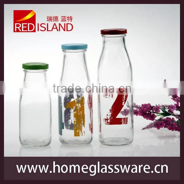 New Designs Tea Towel, Milk Bottles Print 580ml photo-3