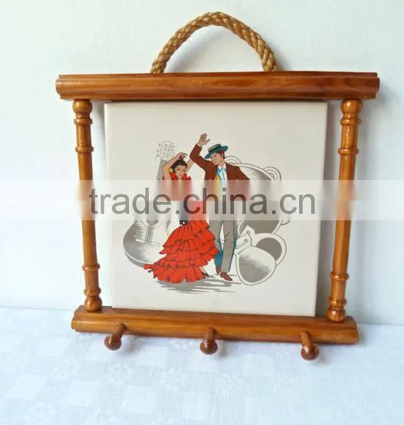 Unusual Vintage Wooden Frame photo-2