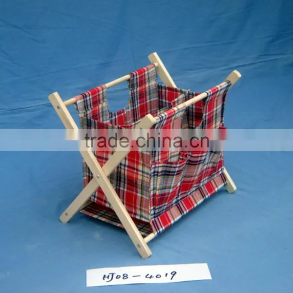 Free Standing Wooden Magazine Rack Brochure Flyer Holder With Wall Mount Magazine Rack Wholesale photo-6