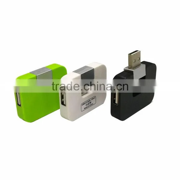 Promotional Gift Electronic Devices Mini 4-port ABS USB Hub photo-4