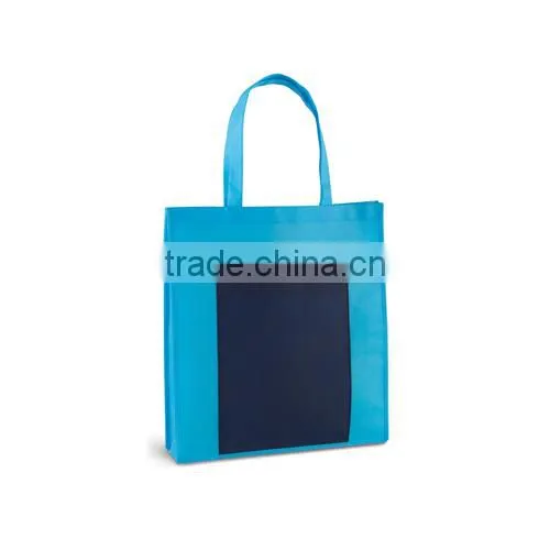 High Quality Non Woven Recycle Tote Shopping Bag With Big Frontal Pocket photo-3