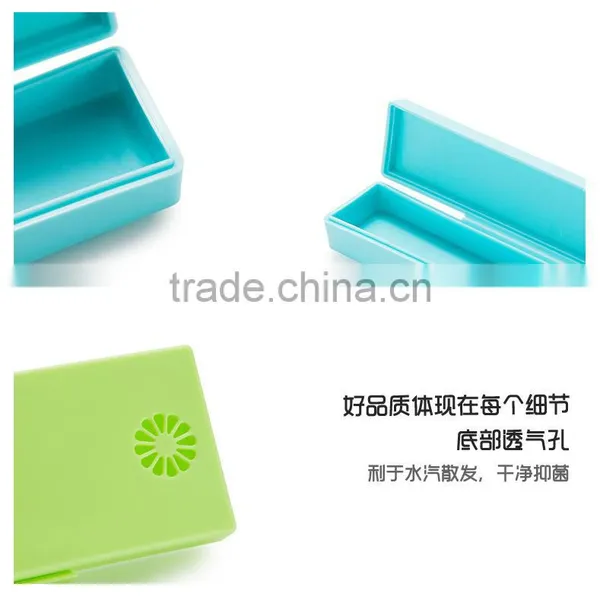 N528 Home Travel Toothbrush Case & Plastic Toothbrush Holder With Cover photo-5