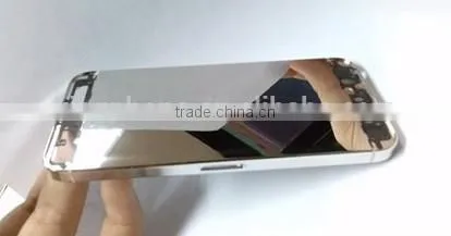 Luxury 24k Platinum Back Cover Mirror Housing for Iphone 5s photo-4