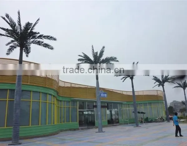 Home Garden Edging Decorative 5ft to 16ft Height Outdoor Artificial Green Plastic Palm Trees EDS06 0815 photo-3