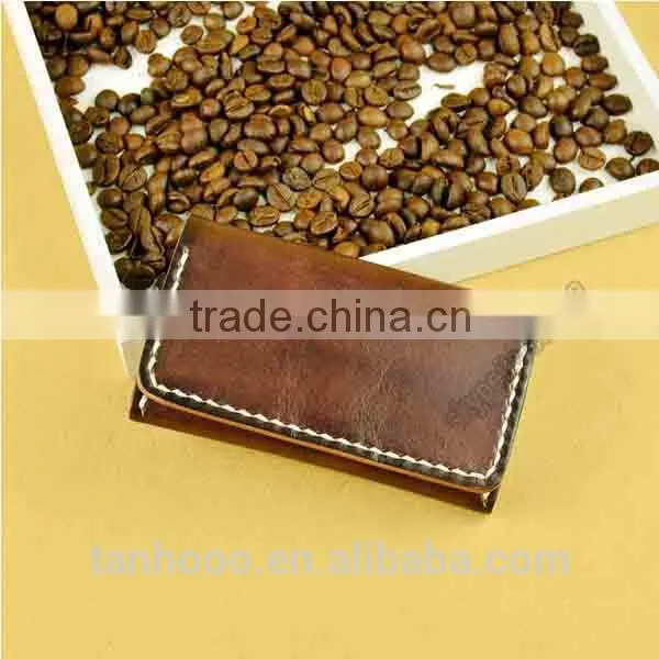Men and Women's Genuine Leather Credit Card Holder photo-2