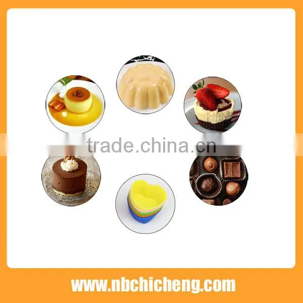 6 Pcs Silicone Cup Muffin Pan Mini Muffin Mould Cake Baking Tray Silicone Cupcake Molds photo-4
