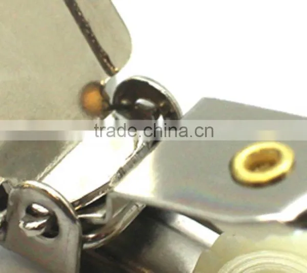 Fashion High Quality Metal Suspender Clip With Plastic Teeth Inside for Garment photo-4