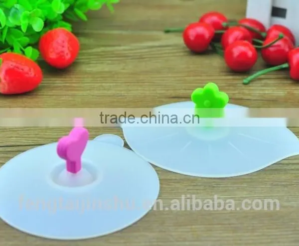 Magic Silicone Cup Cover Tea Cup Lid/ Silicone Lid photo-4