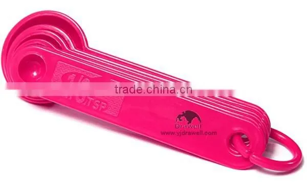MS-6710 BPA Free Plastic 6 Piece Measuring Spoon Set photo-2