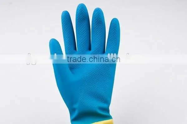 Home Furnishing Dish Washing Gloves Natural Latex Gloves photo-3