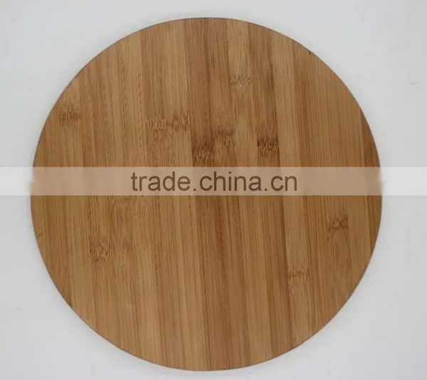 2016 Most Popular Eco-Friendly Natural High Quality Round Baoboo Cutting Board photo-2