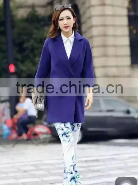 GZY Stock Warehouse Woman Clothes Winter Wollen Overcoat Stock England Model Export China Charming Design 2017 photo-4