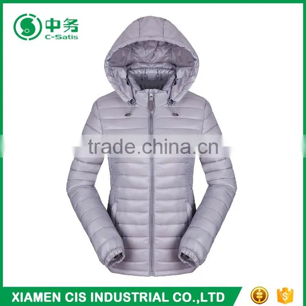 Fashion Style Winter Lightweight Womens Hooded Down Jacket for Sale photo-2