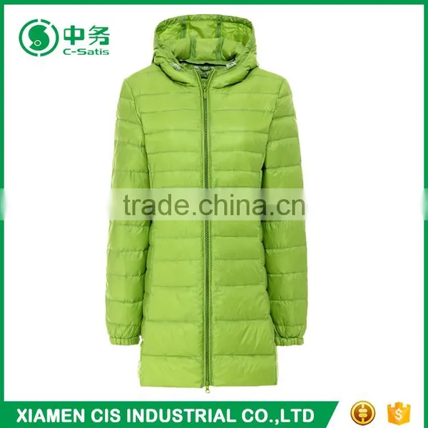New Fashion Winter Windproof Clothing Keep Warm Women Long Down Padded Coat photo-3