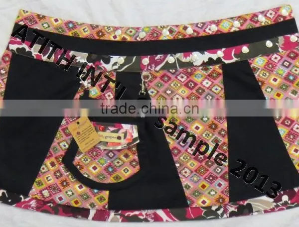 100% Cotton Women Lady Skirt photo-5