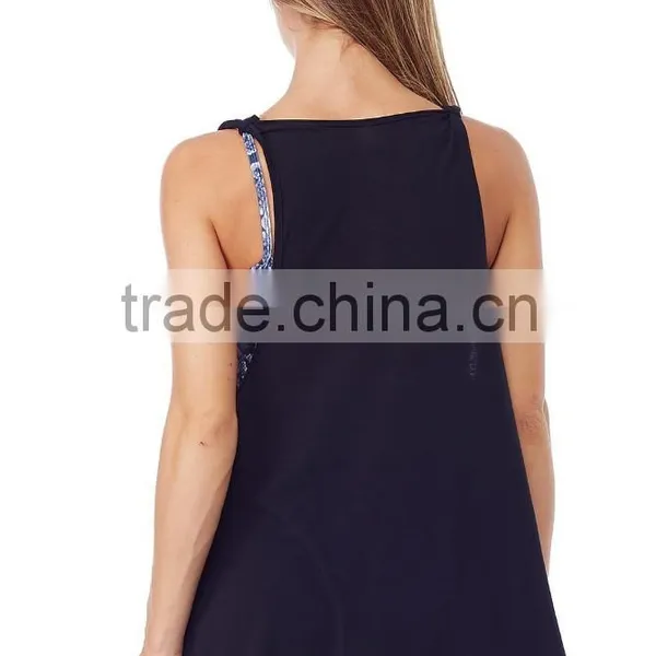 New Arrival Wholesale Ladies Vest Fitness Stringer Tops photo-3