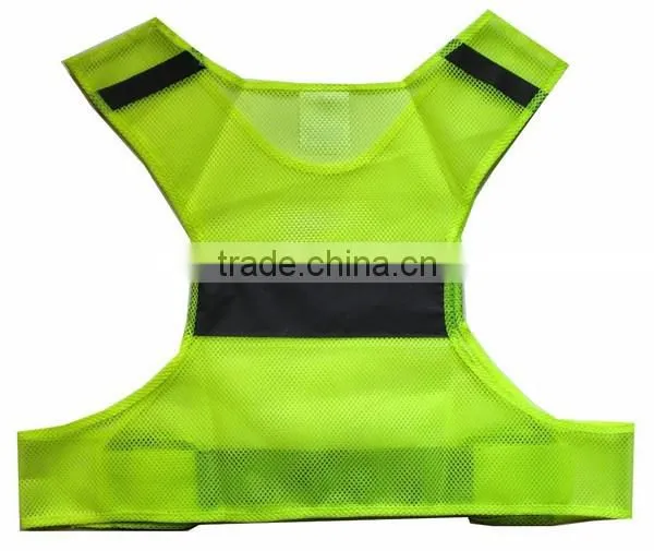 High Quality Roadway Protective Fluorescent Safety Vest photo-3