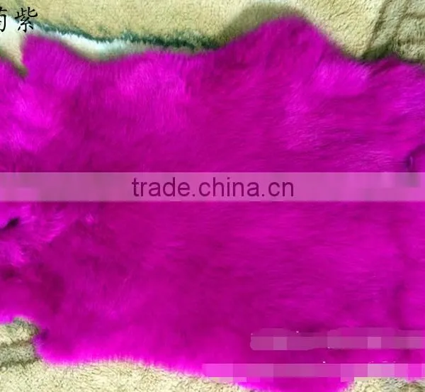 Manufacturers Spot the Origin of Decorative Fur Dyeing Imported Rabbit Skin Low-cost High-quality Wholesale photo-4