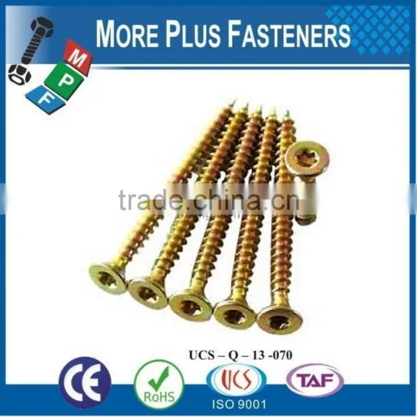 Made in Taiwan Pozi Drive Countersunk Six Lobe Chipboard Screw photo-6