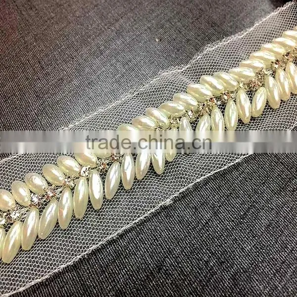 Exhaust Pipe Collar Manual Nail Bead Flower Lace photo-3