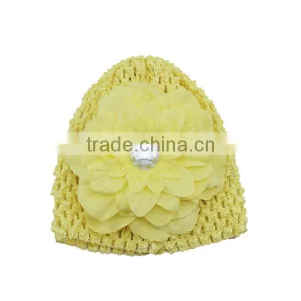Top Baby Hat With Flower photo-6
