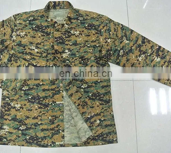 2017 Good Quality Wholesale Digital Camouflage Military Uniform BDU With Tactical Pants photo-6
