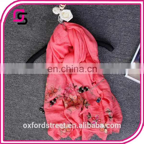 2017 New Spring Five Fiower Color Printing All-match Scarf Shawl Dualuse Sun Screen photo-6