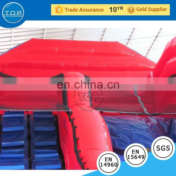 TOP INFLATABLES Brand New Happy Hop Inflatable Stair Toys Long Water Slide photo-4